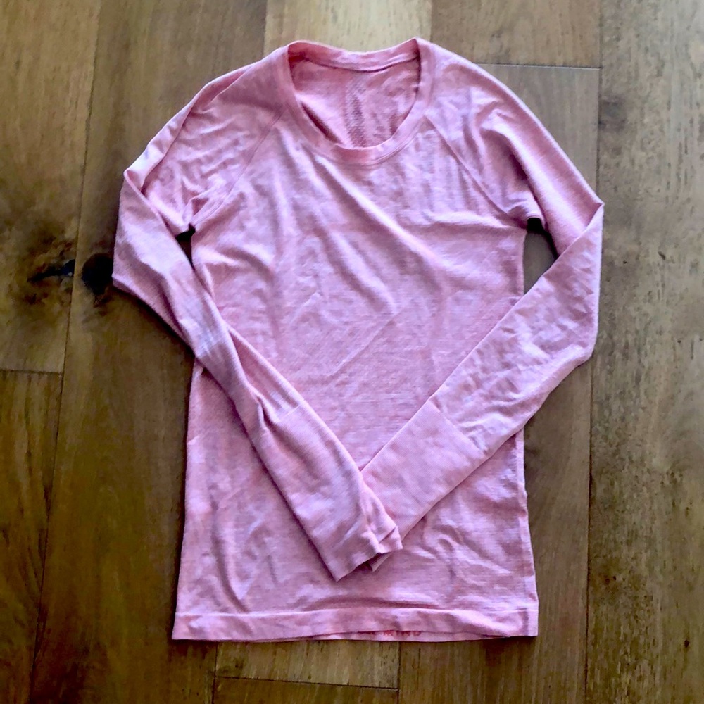 Lululemon Light Peach (*Custom Color) Swiftly Tec… - image 1